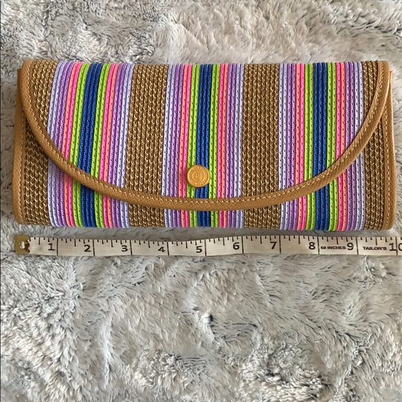 Eric Javits Woven Handbag/Clutch - Picture 7 of 8